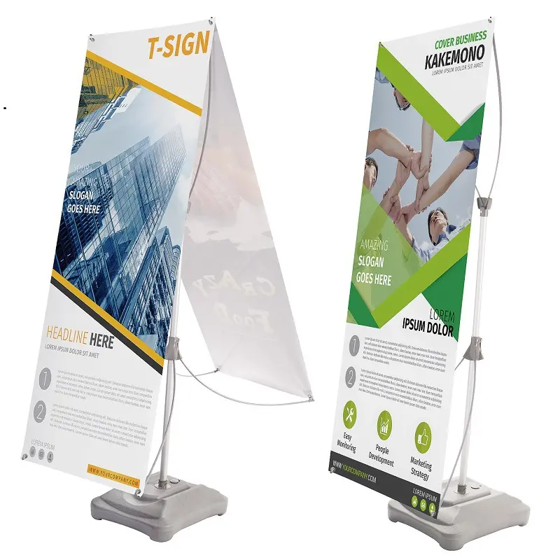 Standee Đế Nước 2 Mặt Ngoài Trời