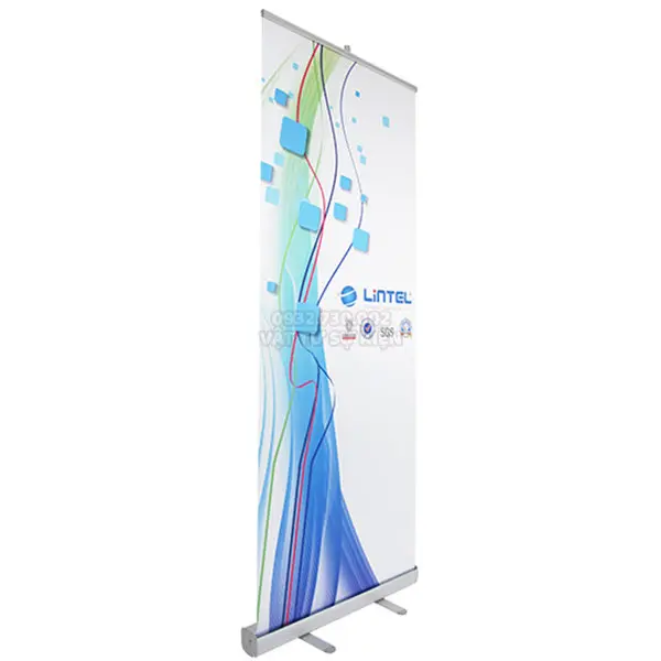 Standee Cuộn Nhôm Chân Inox 60x160cm