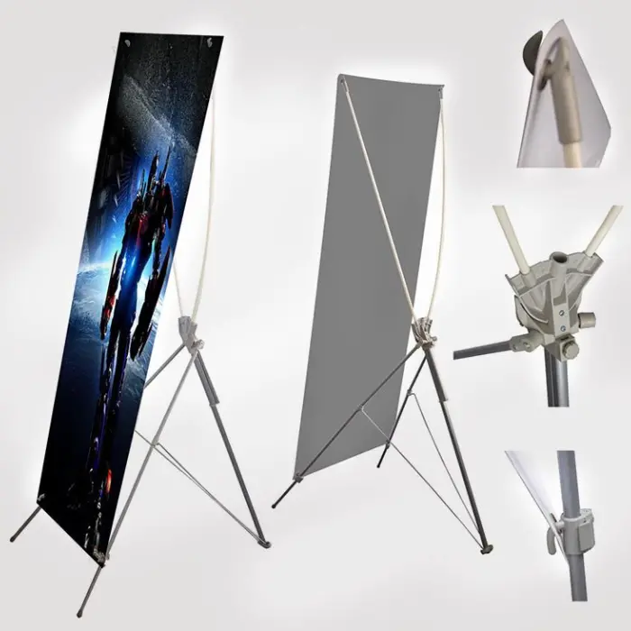 Chân X Standee Điều Chỉnh Kích Thước Loại Tôt (Tăng Đơ)